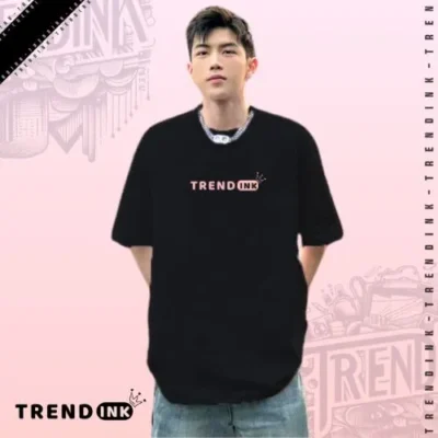 in chu trên áo trendink